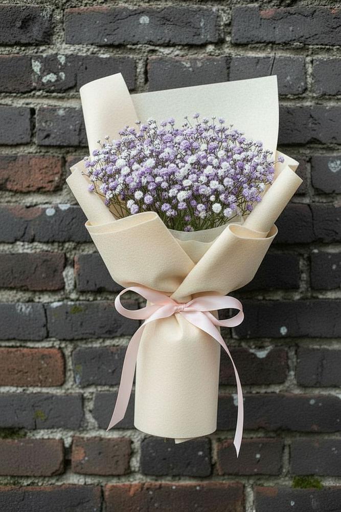 Букет цветов из: Гипсофила в Топчихе