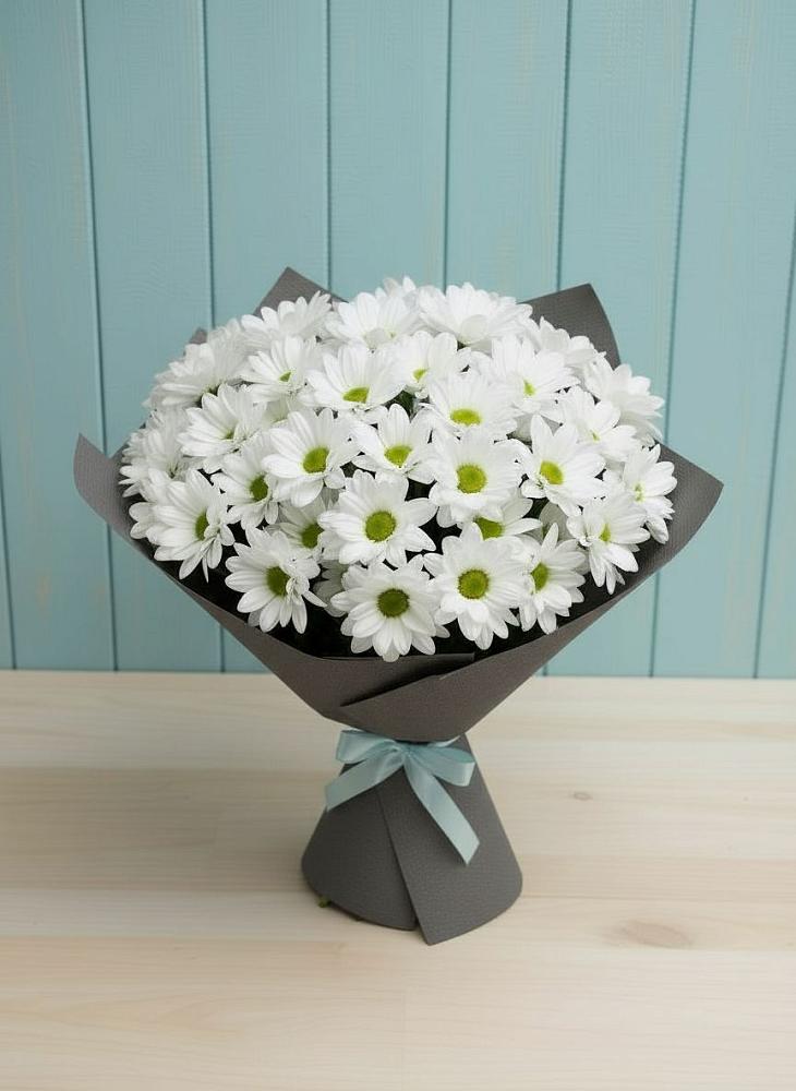 Букет цветов из: Хризантемы в Топчихе