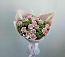 Букет цветов из:  Розы и Хризантемы в Топчихе