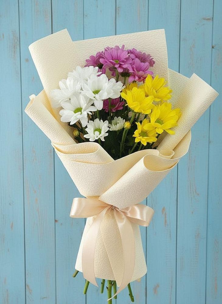 Букет цветов из: Хризантемы в Топчихе