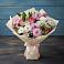 Букет цветов из: Хризантемы, Альстромерии и Розы в Топчихе